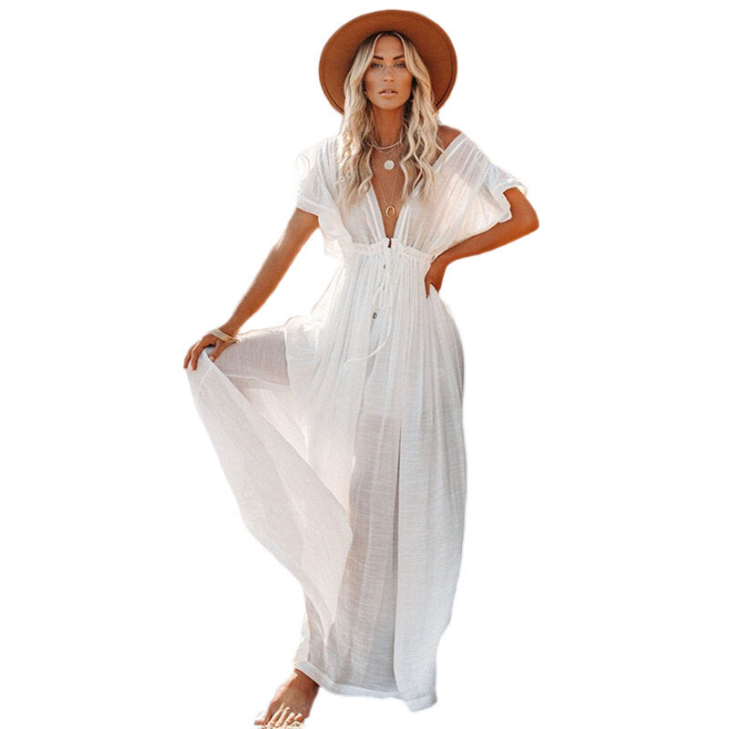 Open Front Beach Bikini Swimsuit Cover Ups