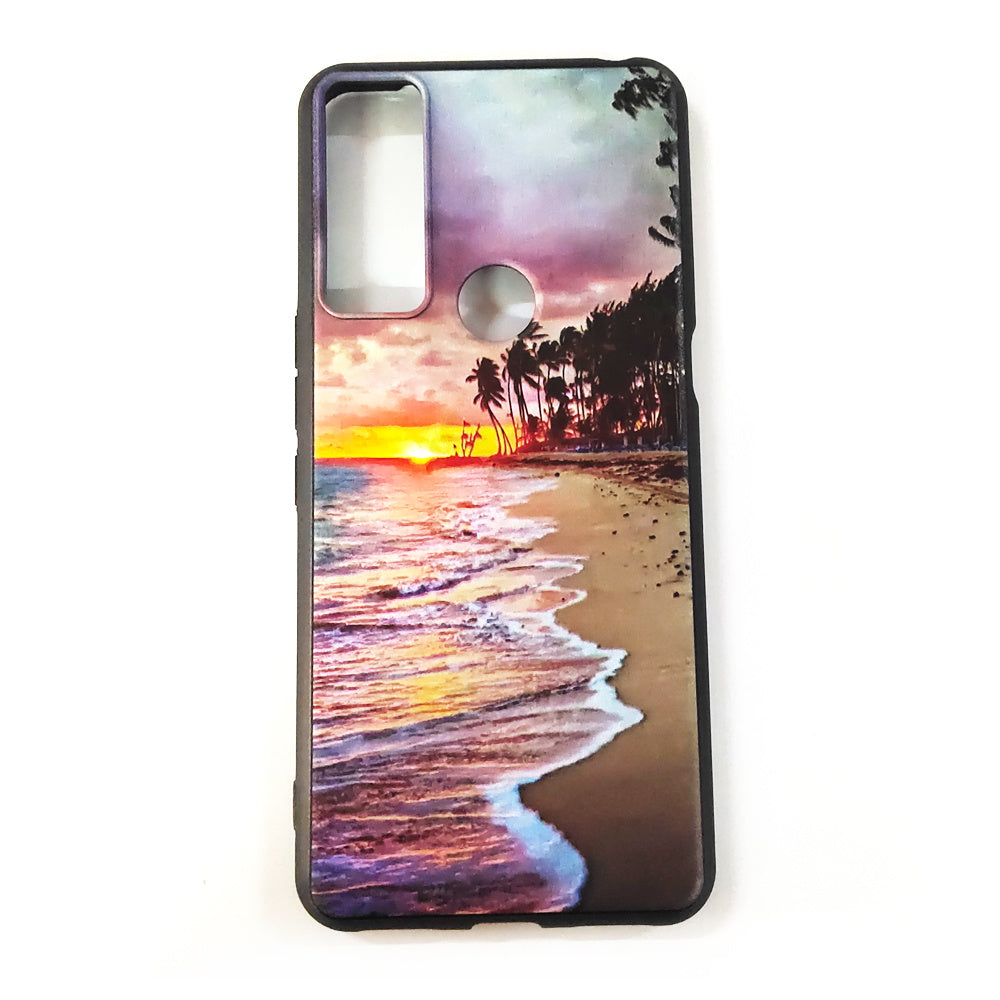 Case for TCL 4X 5G T601DL / Cricket Innovate 5G Phone Case Soft Printed TPU TCL 4X 5G T601DL / Cricket Innovate 5G Phone Case (TCL 4X-386)