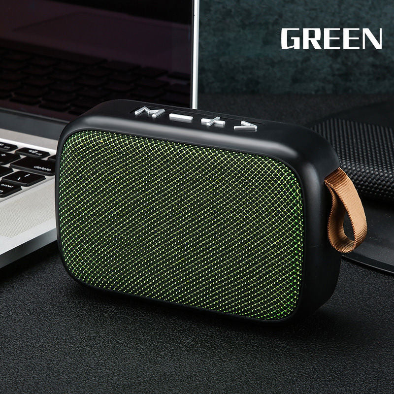 Wireless Bluetooth Speaker Mini Subwoofer Support TF Card Small Radio Player Outdoor Portable Sports Audio Support 16GB