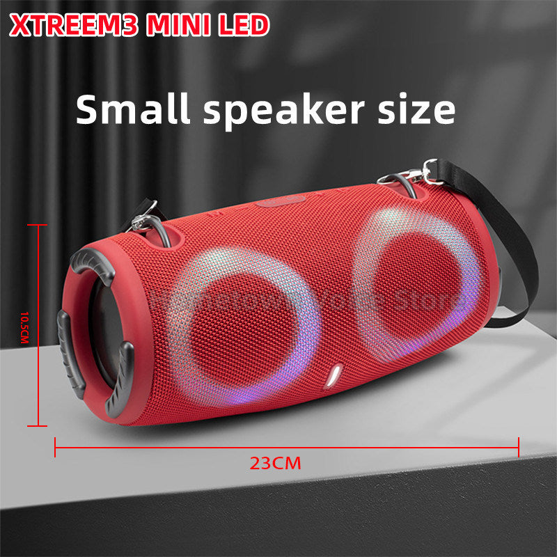 100W high power bluetooth speaker portable RGB colorful light waterproof wireless subwoofer360stereo surround TWS Caixa de som