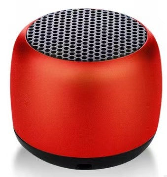 IPX5 Waterproof Mini Portable Bluetooth Speaker Metal HiFi TWS Interconnection Super Small Steel Stereo Wireless Loudspeaker