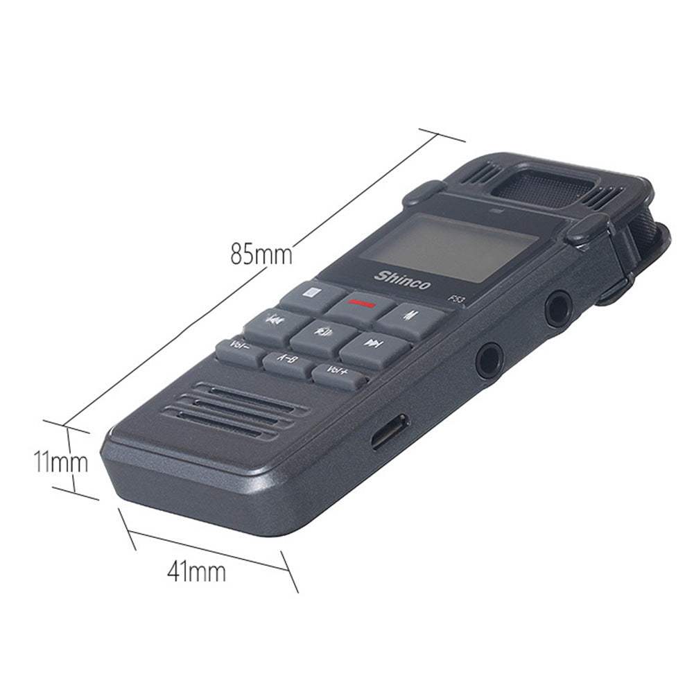 SK-999 8GB Noise Reduction High-Definition Digital Audio Voice Recorder Dictaphone Telephone Recording With LCD Display MP3 Player