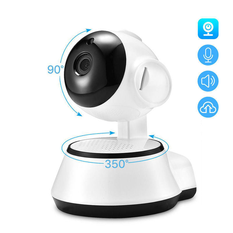 Wireless Camera; 1080P HD view; WiFi Home Indoor Camera without SDcard; 2 Way Audio Night Vision; Works with app