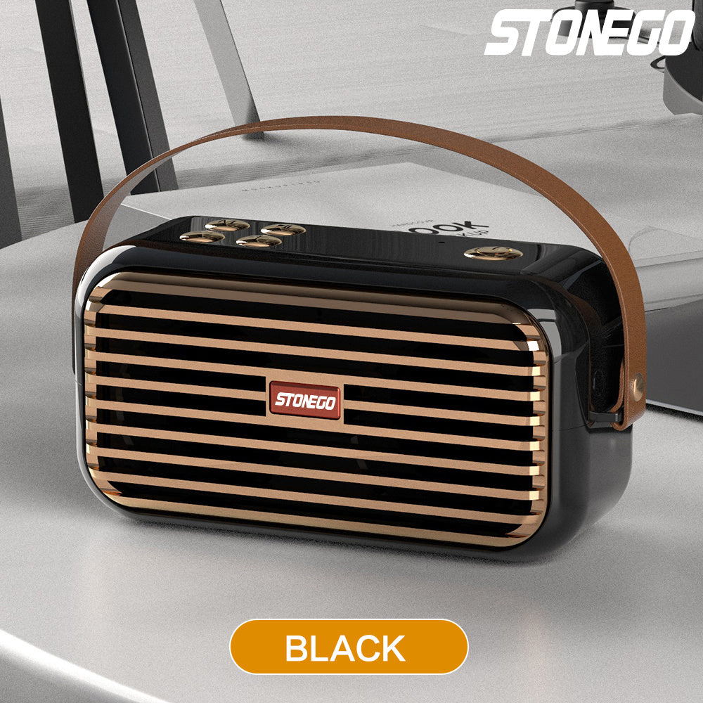 Wireless Bluetooth Speaker with Stereo Sound; Extended Bass and Treble; TWS Bluetooth 5.0 TF Card &amp; USB &amp; AUX Audio Input