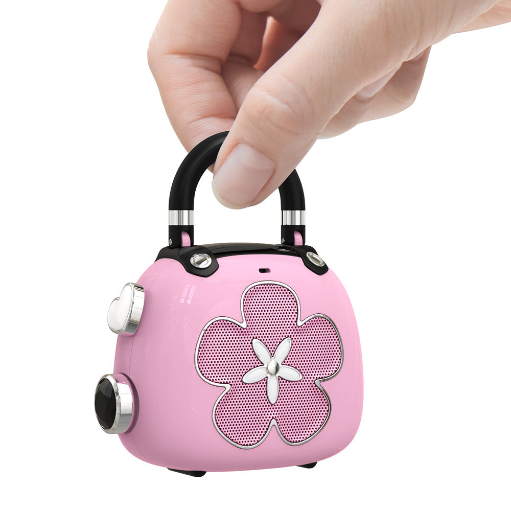 Mini Bluetooth Wireless Speaker 5W BT 5.0 Portable Sound Box Cute MP3 Music Player Loud Speakers Best Gift for Girl