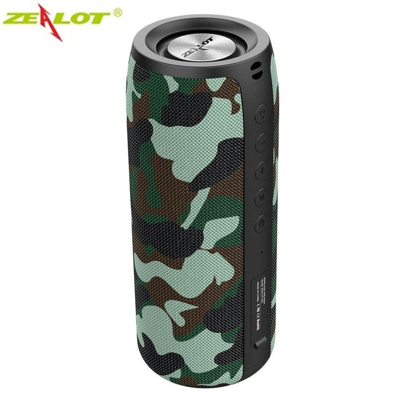 Powerful Bluetooth Speaker Bass Wireless Portable Subwoofer Waterproof Sound Box Support TF; TWS; USB Flash Drive