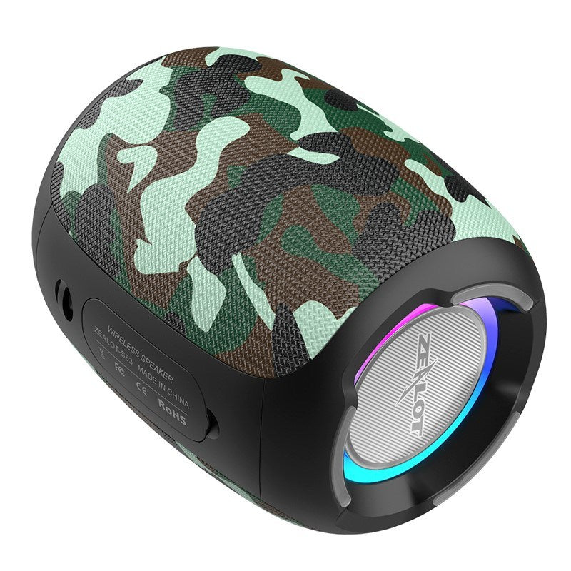 S53 Mini Bluetooth Speaker Portable Wireless Column Waterproof HIFI Lossless Sound Quality Stereo Subwoofer Loudspeaker