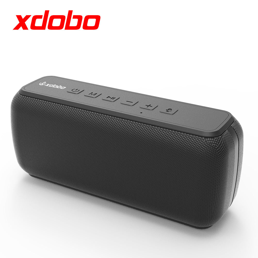 X8 Portable Speaker Bluetooth 5.0 60W Deep Bass Soundbar with IPX5 Waterproof Speaker 360° Surround Sound Voice Assistant