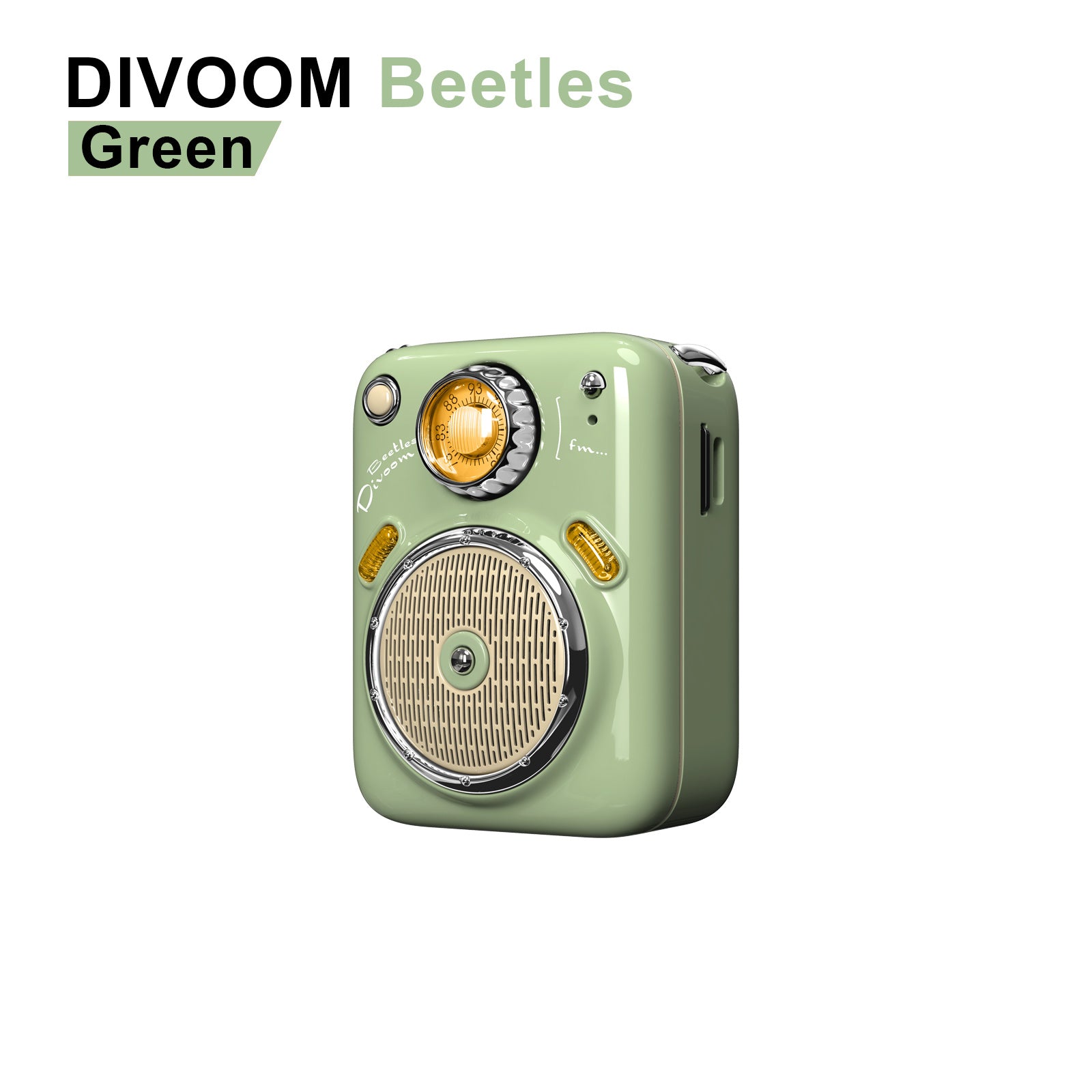 Mini Bluetooth Speaker with FM Radio; Cute Portable Outdoor Wireless Speaker ; Long Battery Life Support TF Card