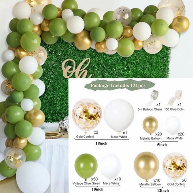 Balloon Garland Arch Kit Wedding Birthday Balloons Decoration Party Balloons For Baby Shower Decor Ballon Baloon Accessories