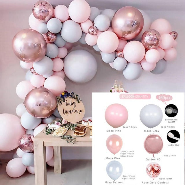 Balloon Garland Arch Kit Wedding Birthday Balloons Decoration Party Balloons For Baby Shower Decor Ballon Baloon Accessories