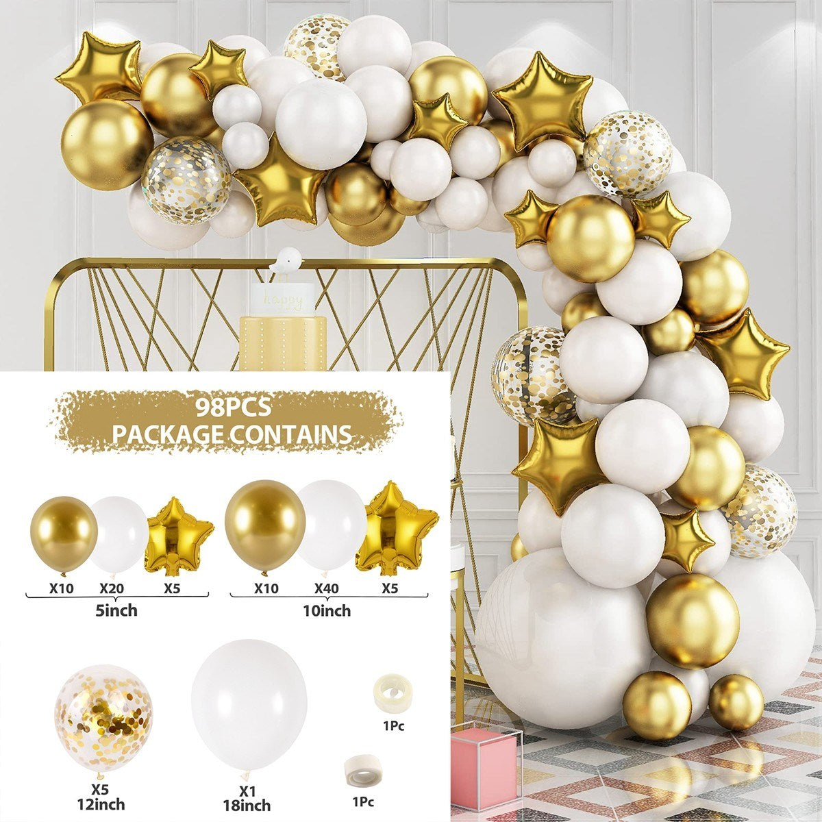 Balloon Garland Arch Kit Wedding Birthday Balloons Decoration Party Balloons For Baby Shower Decor Ballon Baloon Accessories