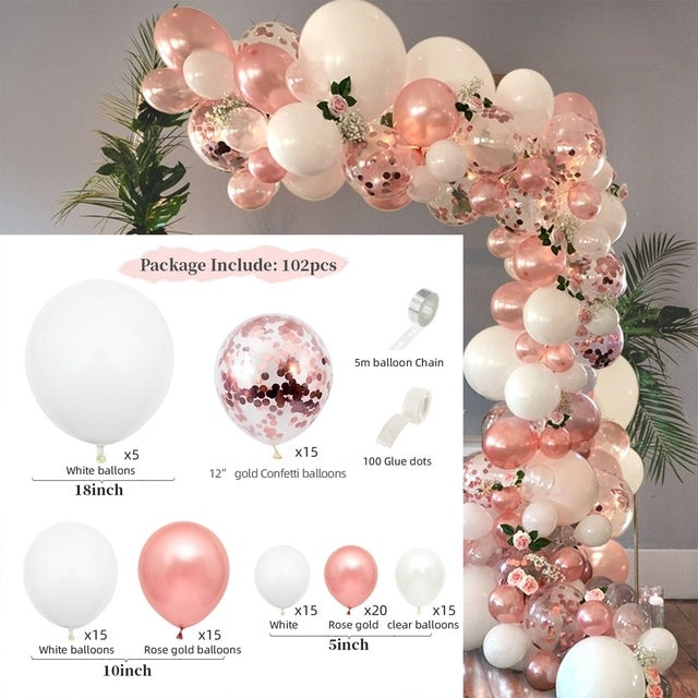 Balloon Garland Arch Kit Wedding Birthday Balloons Decoration Party Balloons For Baby Shower Decor Ballon Baloon Accessories