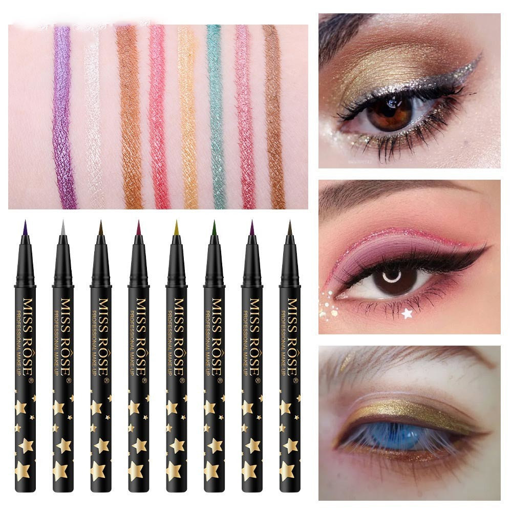 Coloured Eyeliner Pencil Waterproof Non-Smudging Long Lasting Eyeliner