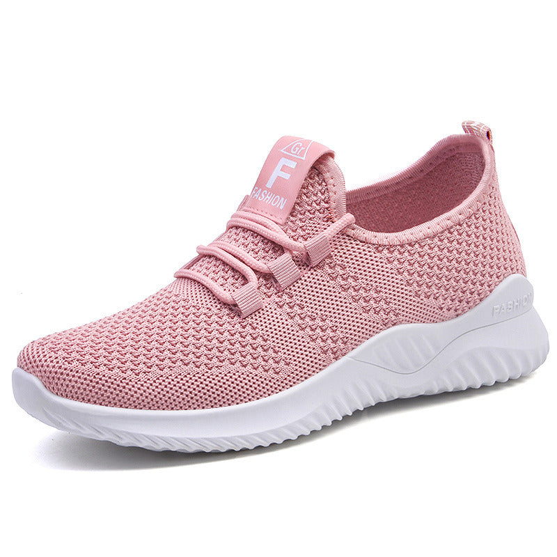 Women Mesh Casual Sport Shoes 36-41 Breathable Lightweight Running Outdoor Soft Sneaker Comfortable Spring Summer Autumn New