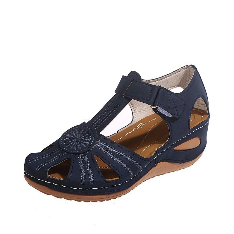 Wedge Heel Cutout Women's Sandals