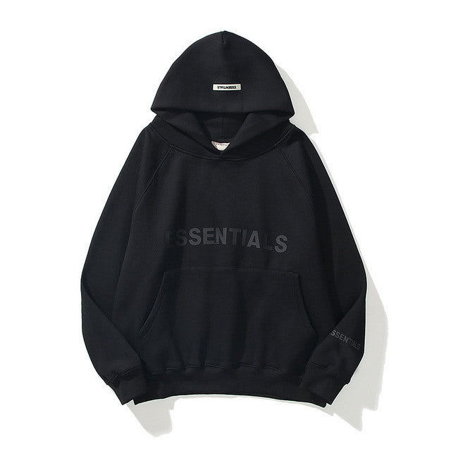 Essentials Hoodie men&#39;s and women&#39;s Sweatshirt reflective letter printed fleece super Dalian Hoodie fashion hip hop Street sweat