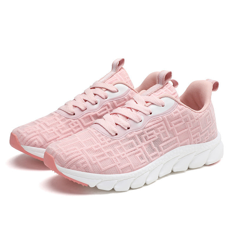 Women Girls 35-41 Casual Sneaker Breathable Mesh Summer Light Cozy Outdoor Running Sport Shoes Fitness Spring Autumn Comfortable