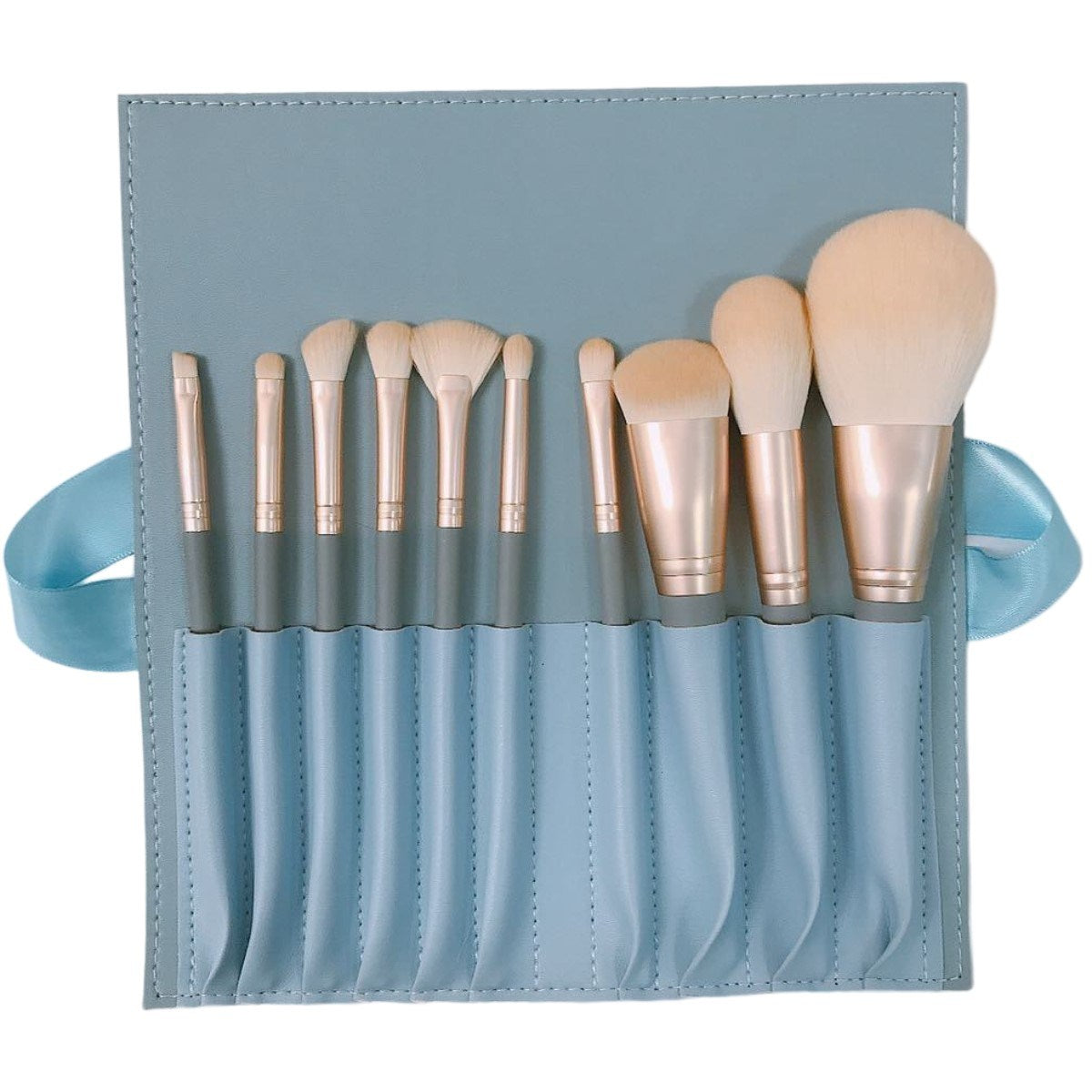 Makeup Brushes Set 10Pcs Premium Synthetic Makeup Brushes Foundation Powder Blending Concealer Eye shadows Blush Makeup Brush Kit