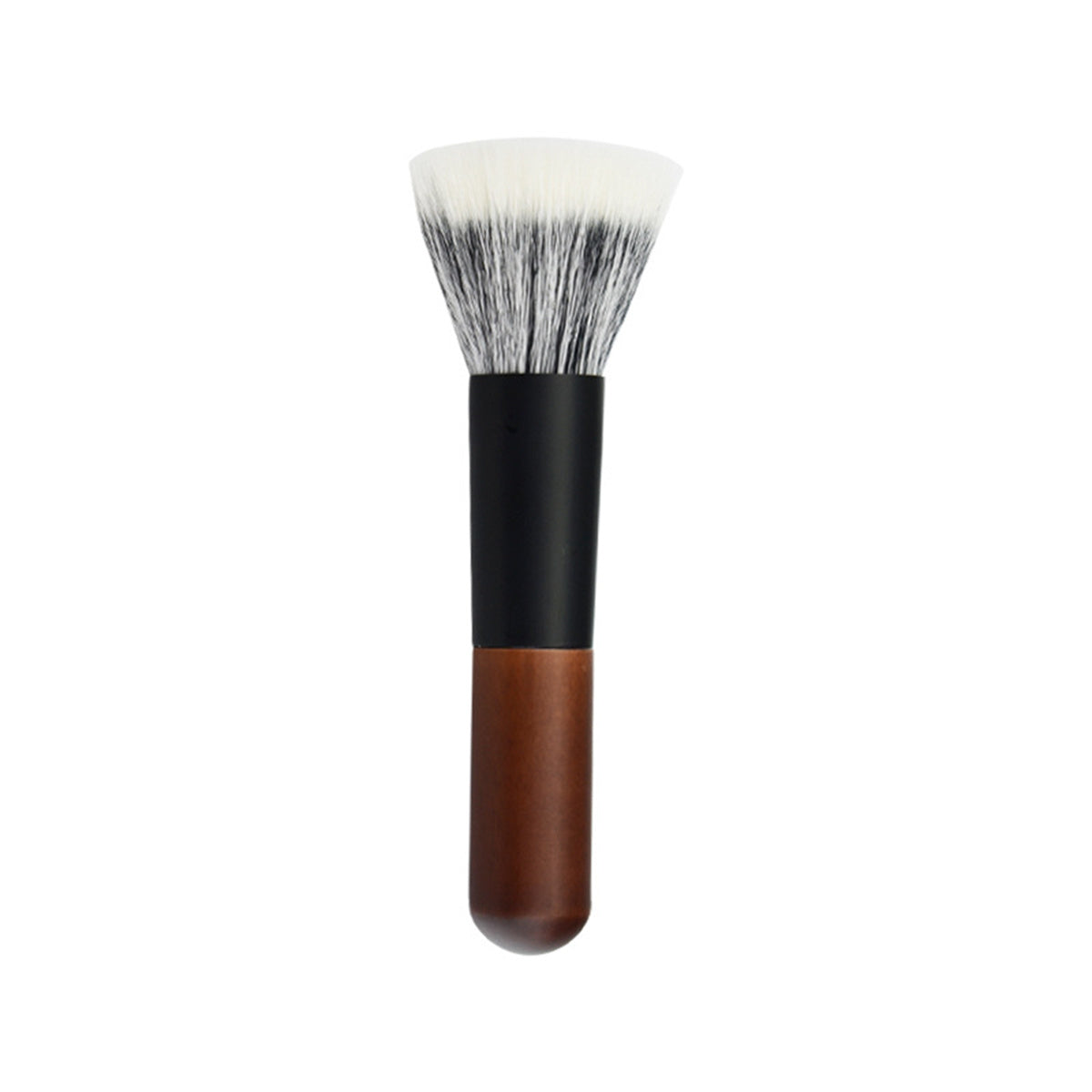 Flat Top  Foundation Brush Premium Stippling Makeup Perfect for Cheek Nose Contouring Stippling Blending- Quality Synthetic Dense Bristles