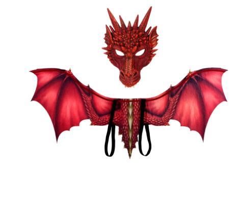 3D Dragon Wing Halloween Party Cosplay Costumes for Adult Carnival Mardi Dragon Wing Props Accessories Chistmas Gifts