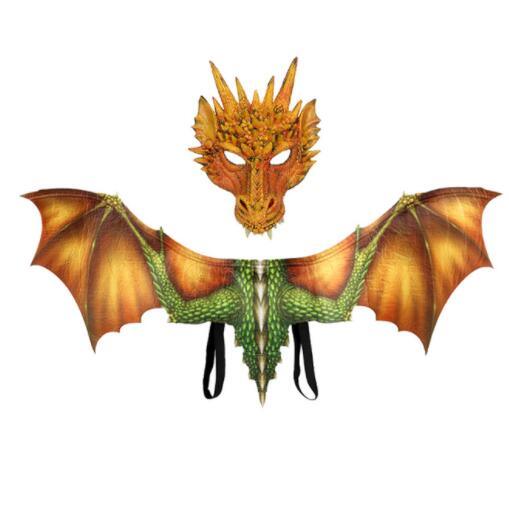 3D Dragon Wing Halloween Party Cosplay Costumes for Adult Carnival Mardi Dragon Wing Props Accessories Chistmas Gifts