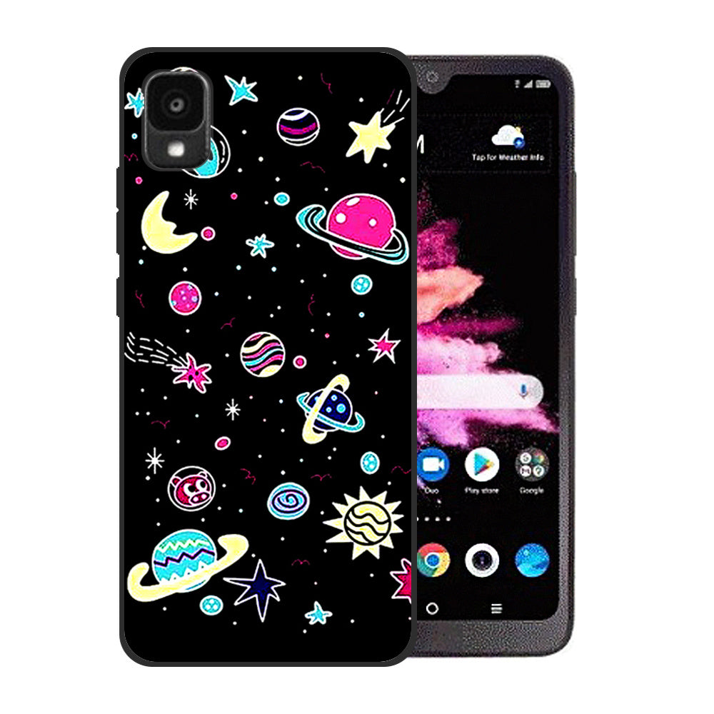 Case for TCL 30Z T602DL Phone Case Soft Printed TPU TCL 30Z T602DL Phone Case (TCL 30Z-745)