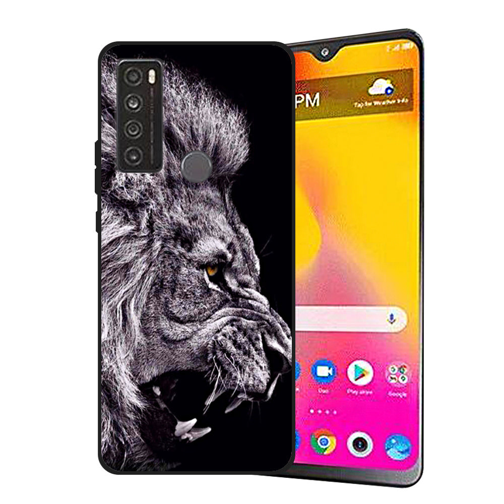 Case for TCL 30 XL (T701DL) Phone Case Soft Printed TPU TCL 30 XL (T701DL) Phone Case (TCL 30 XL-77)