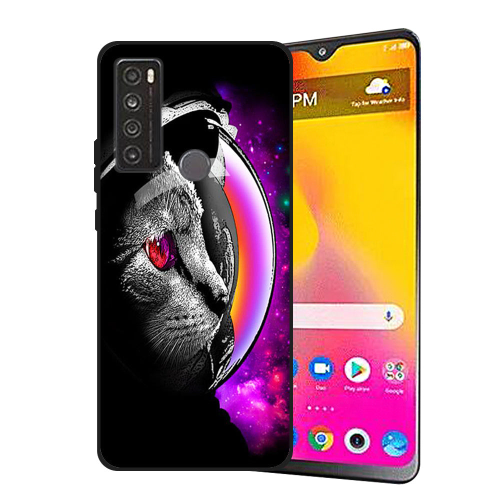 Case for TCL 30 XL (T701DL) Phone Case Soft Printed TPU TCL 30 XL (T701DL) Phone Case (TCL 30 XL-383)