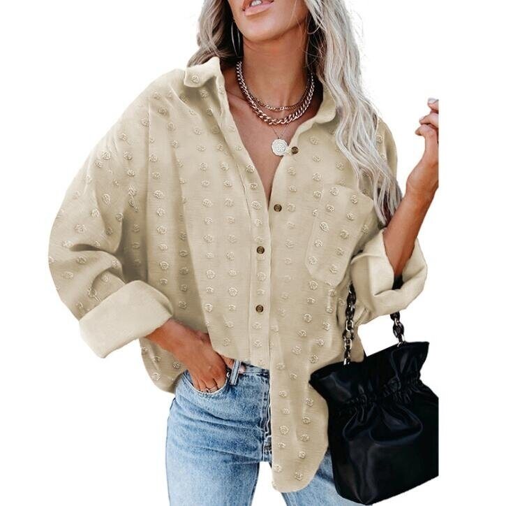 Lace Crochet Long Sleeve Flowy Tunic Blouses Shirts