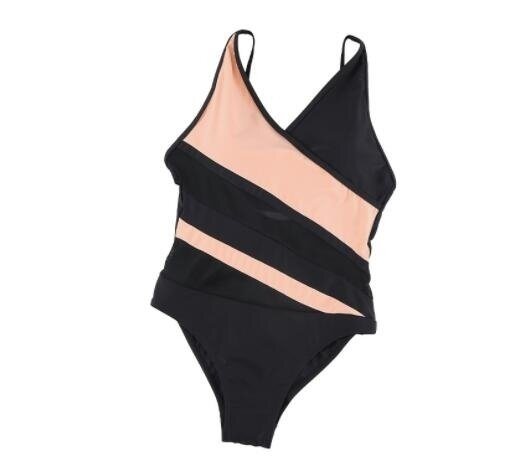 Mesh Slimming One Piece Swimsuits Bathing Suits