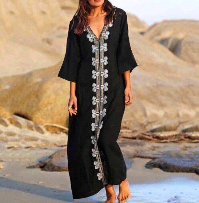 Swimwear Beach Caftan Dress Bathing Suit Cover Ups