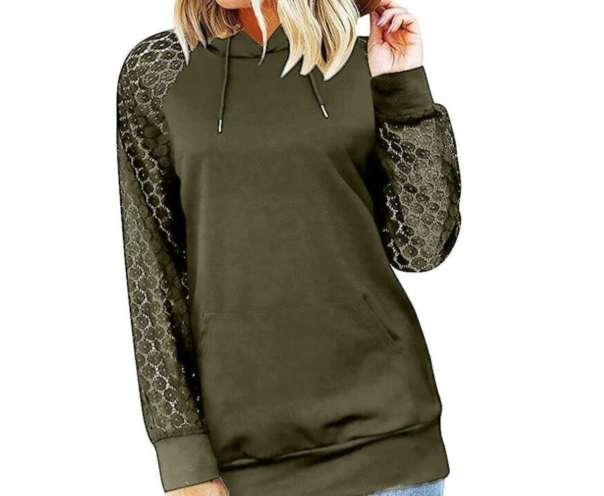 Pullover Hoodie Drawstring Sweatshirt with Pockets