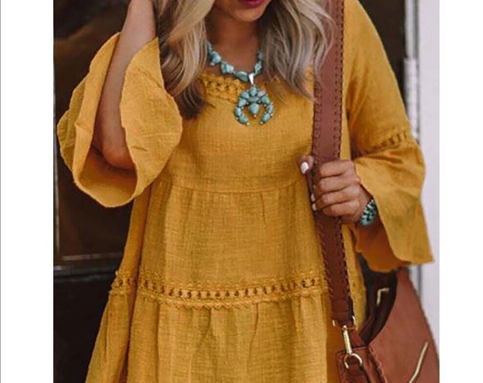 Square Neck Lace Lantern Sleeve Pullover Shirt