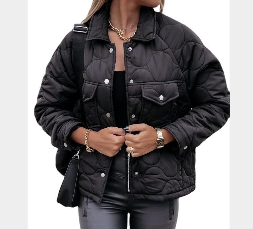 Zipper Jacket Short Padded Coat