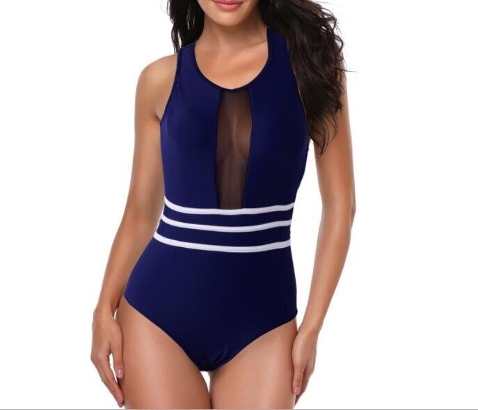 Mesh One Piece Swimsuits Bathing Suit Swimwear