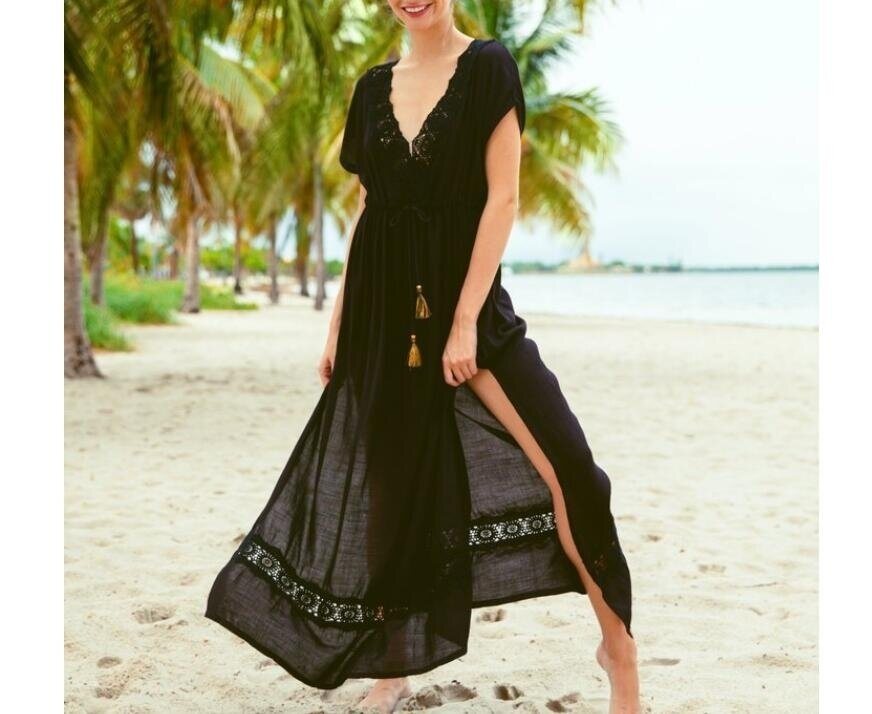 Bathing Suits Cover Up Beach Maxi Dress