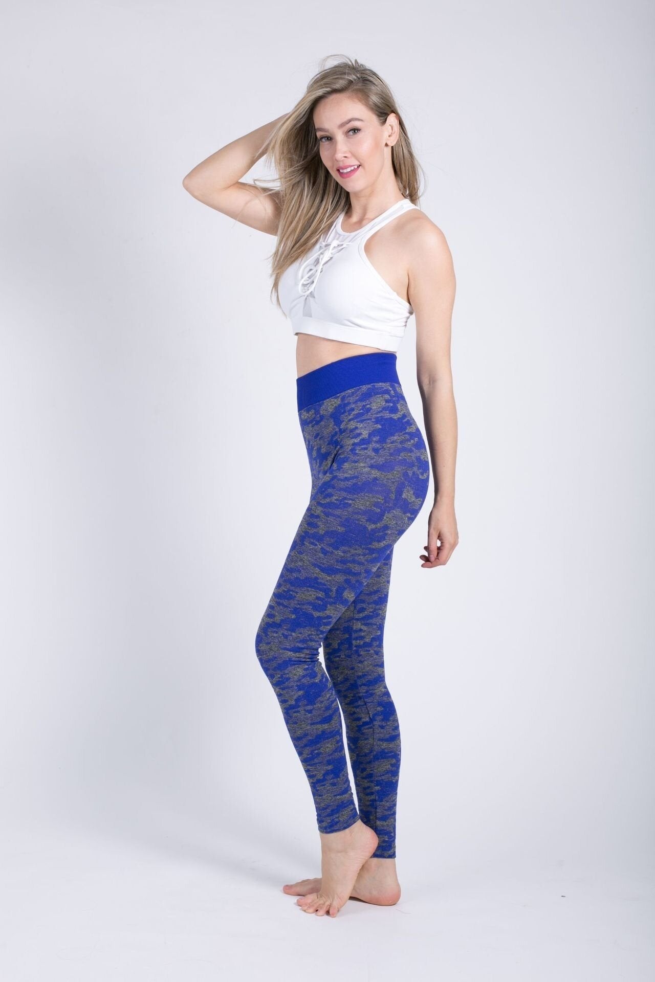 Women Leggings High Elastic Skinny Camouflage Legging Spring Summer Slimming Women Leisure Jegging Pants