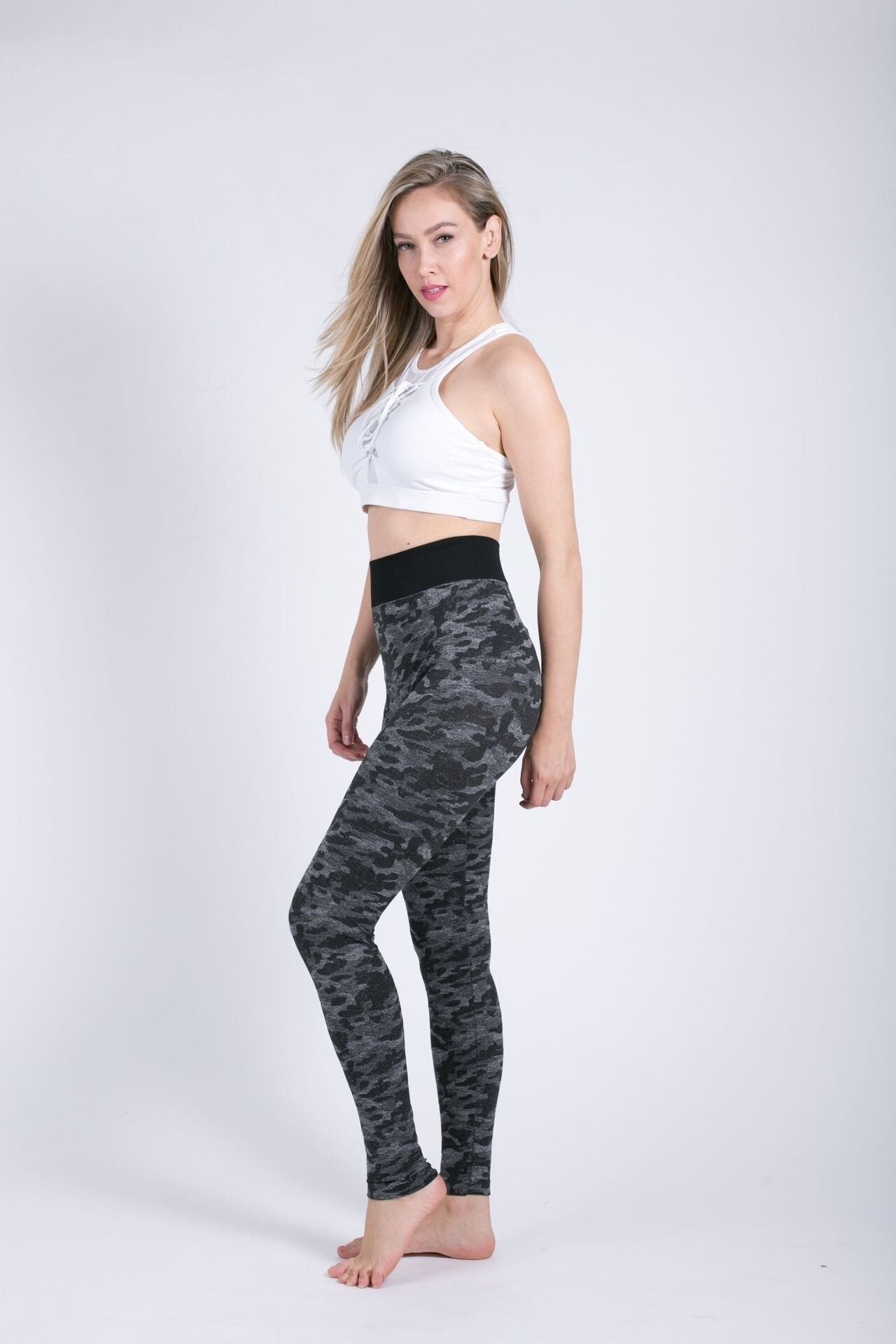 Women Leggings High Elastic Skinny Camouflage Legging Spring Summer Slimming Women Leisure Jegging Pants