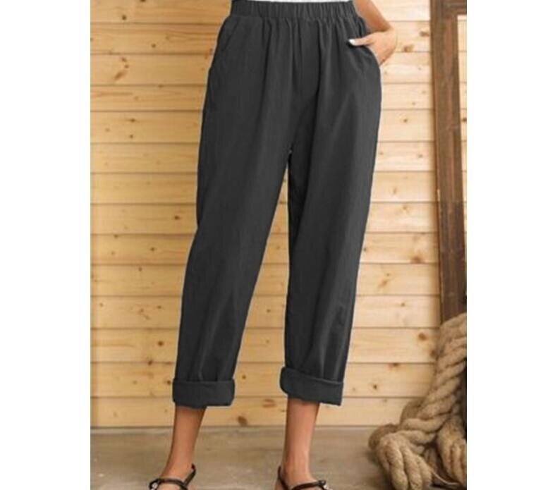 Cotton Linen Sasual Pants