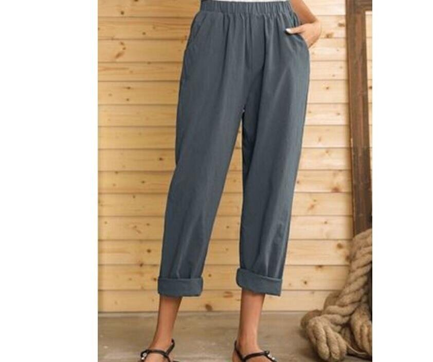 Cotton Linen Sasual Pants