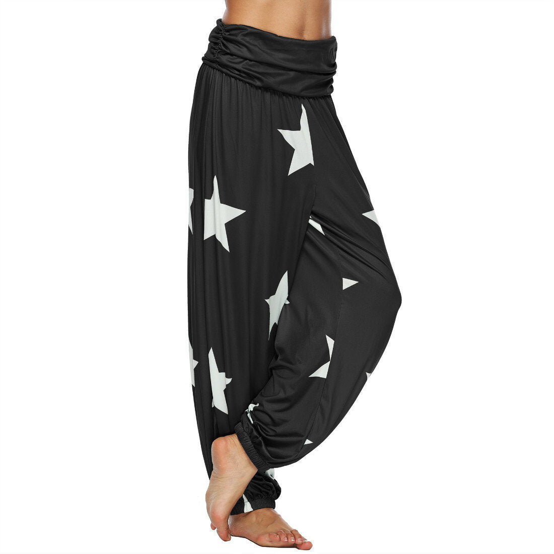 Women's Yoga Pants Long Baggy Sports Workout Jogger Pants Dance Harem Pants