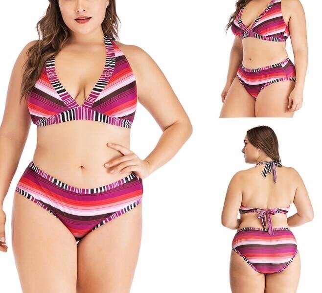 Women's Push Up Two Piece Bikini Swimsuits Padded Swimwear Bathing Suits