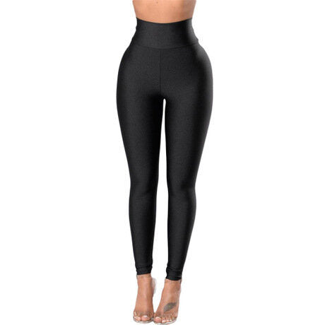 Women Leggings High Waist Tummy Compression Control Slimming Leggings (Soft Light Fabric, Slightly Transparent)