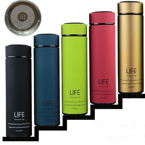 Thermo Cup Double Wall Stainless Steel Vacuum Flasks 500ml Thermo Cup Coffee Tea Milk Travel Mug Thermol Bottle