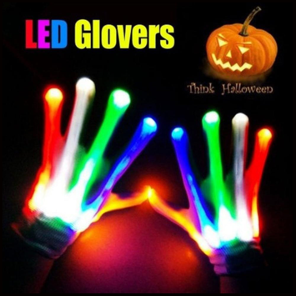 Light Up Gloves Led Gloves for Kids and Adult Cool Toys Gifts