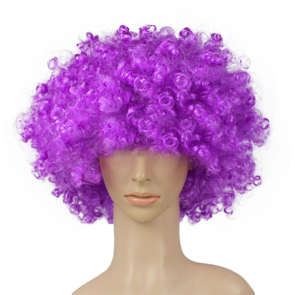 Colorful Clown Costume Wig - Multicolored Clown Wig Costume Accessories for Kids and Adults