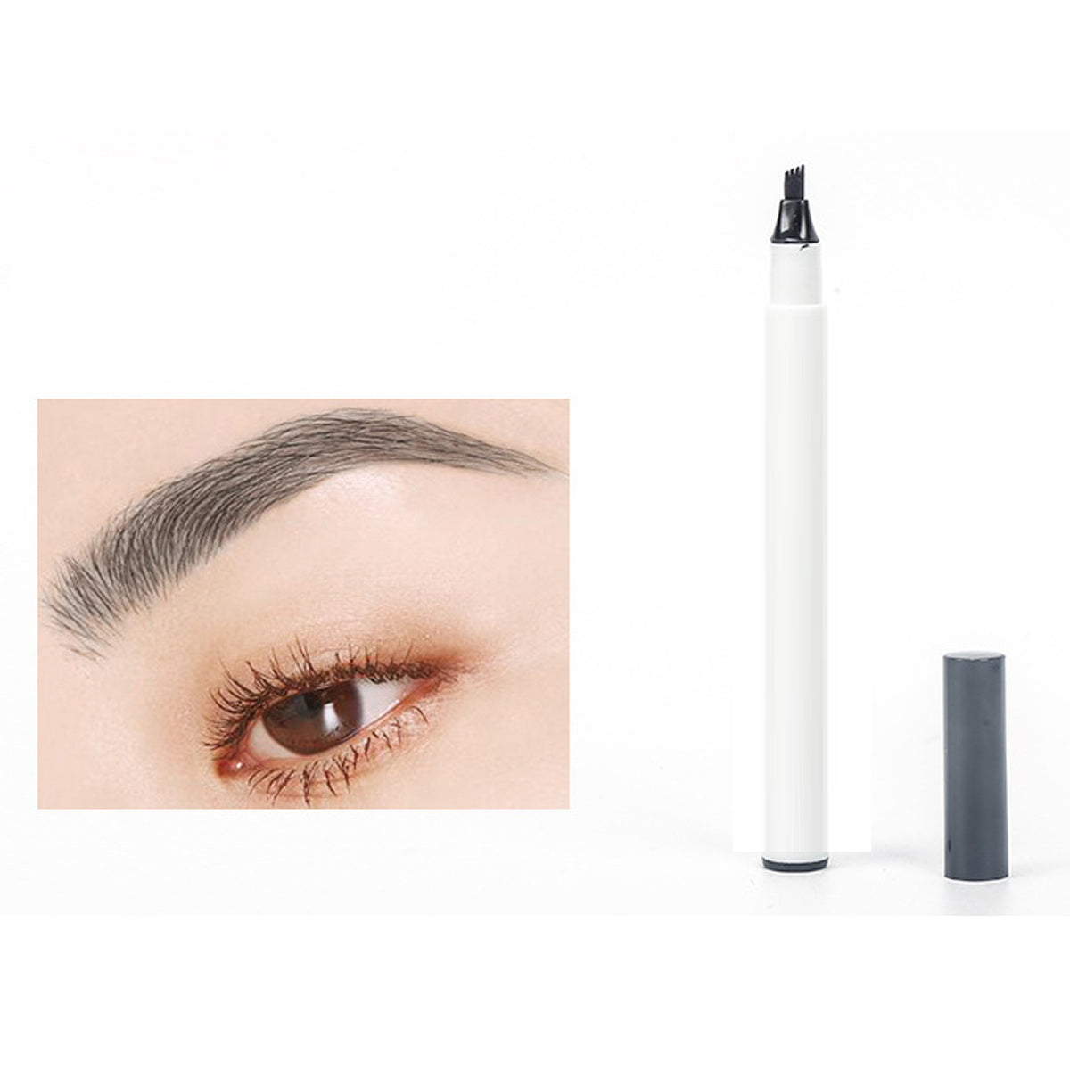 Four - Point Liquid Eyebrow Pencil Waterproof Sweatproof