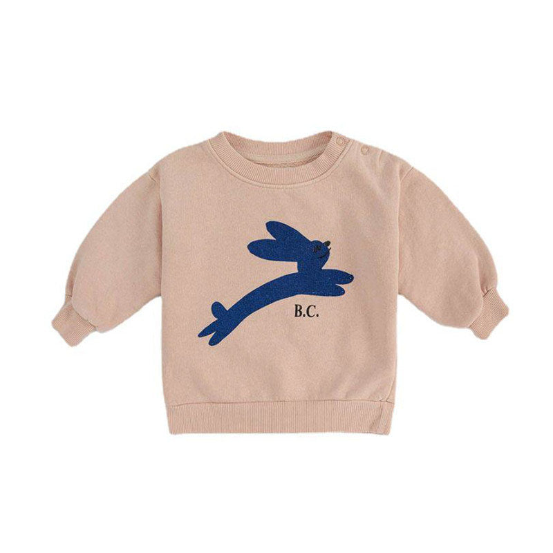 EnkeliBB Children Winter Long Sleeve T-shirt BC Kids Brand Pullovers Boys Girls Super Fashion Designer Fleeced Tops Sweatshirts