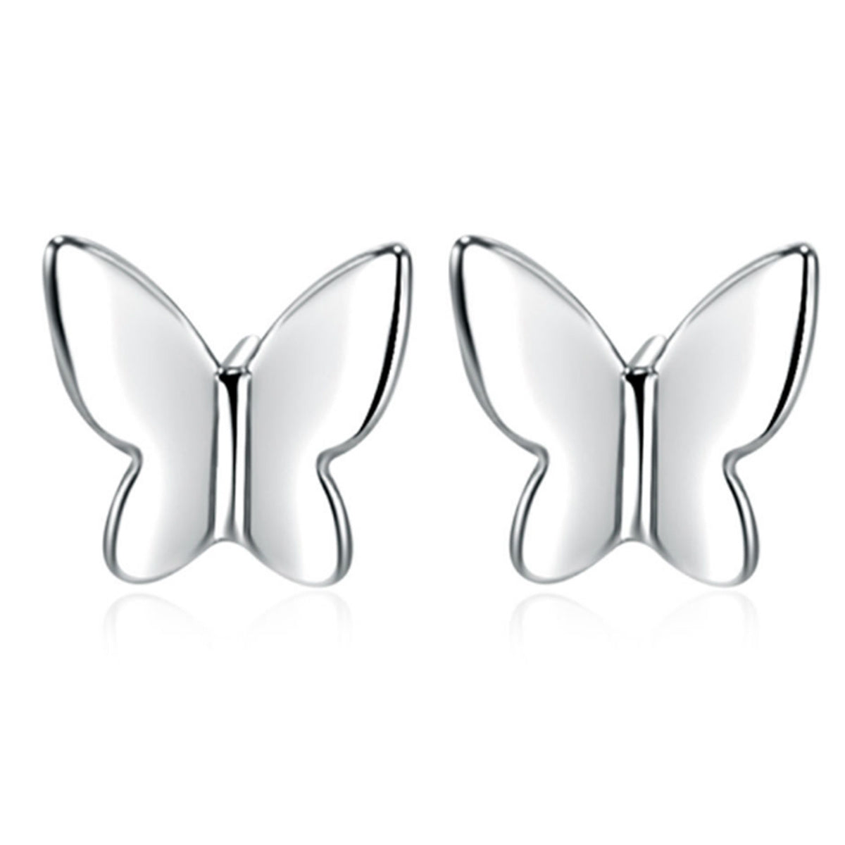 Butterfly Earrings For Women Silver